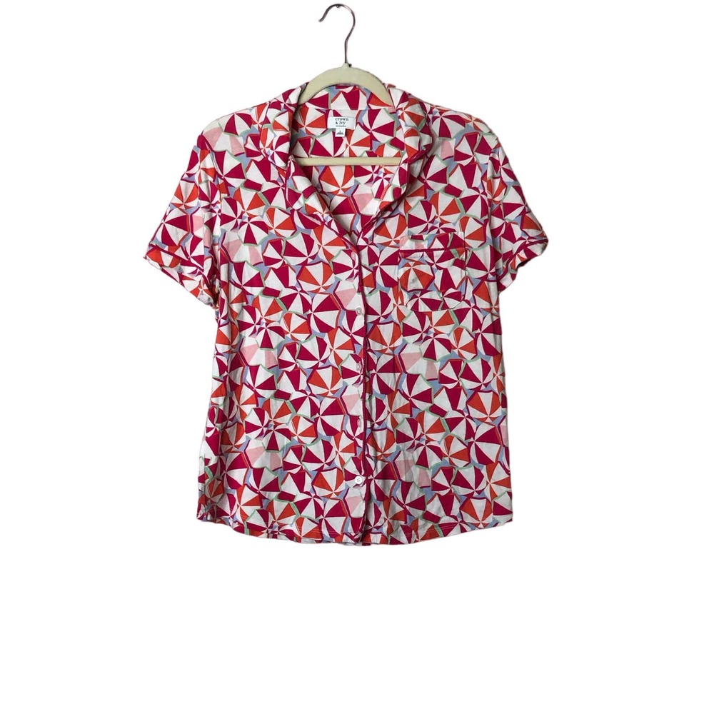 Crown and Ivy Pj Short Set L
